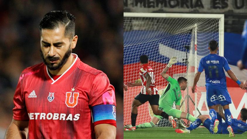 “Eso no te puede pasar”: Los apuntados por Johnny Herrera tras la derrota de U de Chile contra Estudiantes 