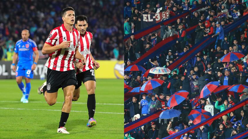 “Fue impresionante”: La hinchada de U de Chile sorprendió a una figura de Estudiantes de La Plata