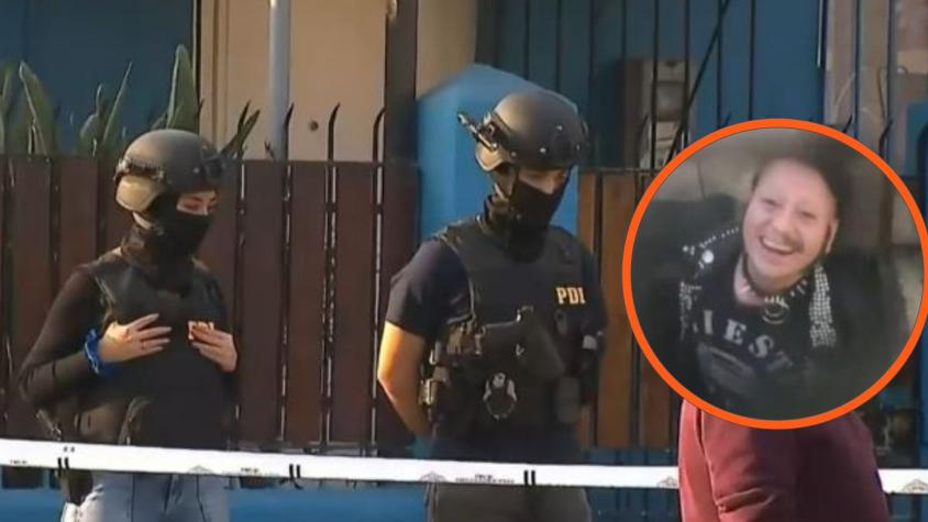 PDI realiza allanamiento en la casa del profanador de tumbas en Cementerio General