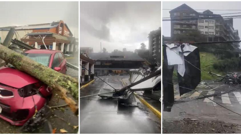 "Arrasó con todo a su paso”: Alcalde de Puerto Varas detalla daños tras paso de tornado "Arrasó con todo a su paso”: Alcalde de Puerto Varas detalla daños tras paso de tornado