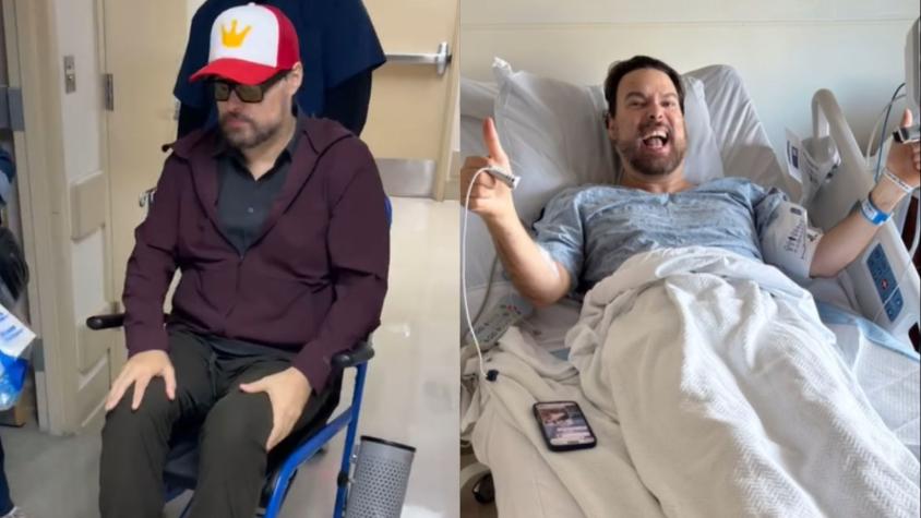"Me empezó un dolor en la parte baja del estómago...": George Harris es operado de emergencia en Miami "Me empezó un dolor en la parte baja del estómago...": George Harris es operado de emergencia en Miami