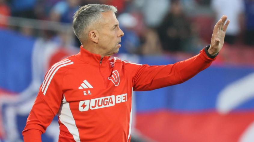 Gustavo Álvarez defiende la rotación en U de Chile: "No salió bien, pero hicimos lo correcto"