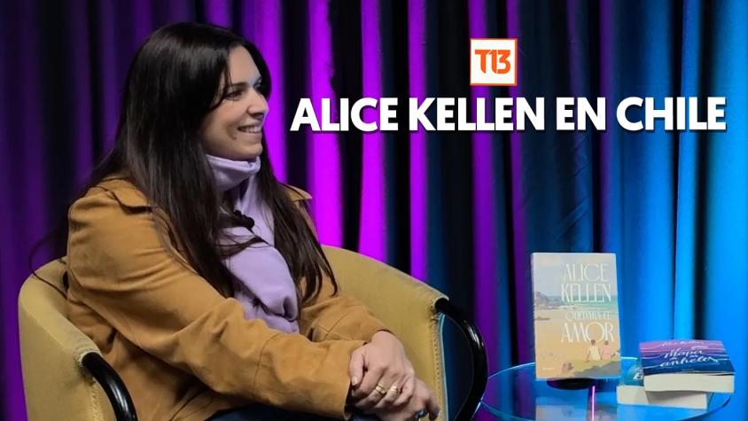 Alice Kellen returns to Chile with a new book and a miniseries on the way Alice Kellen returns to Chile with a new book and a miniseries on the way