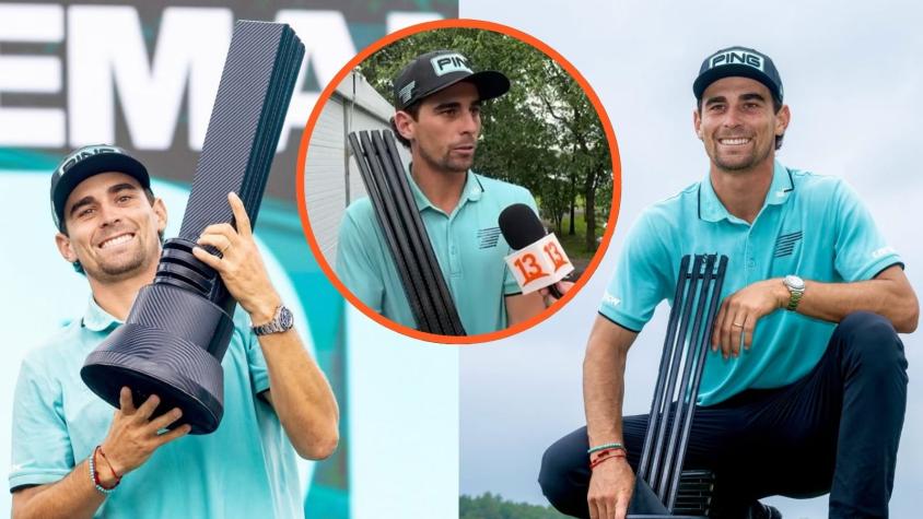 Joaquín Niemann se sinceró tras conseguir su cuarto título de la temporada: "Fue harta motivación ver a Alcaraz" Joaquín Niemann se sinceró tras conseguir su cuarto título de la temporada: "Fue harta motivación ver a Alcaraz"