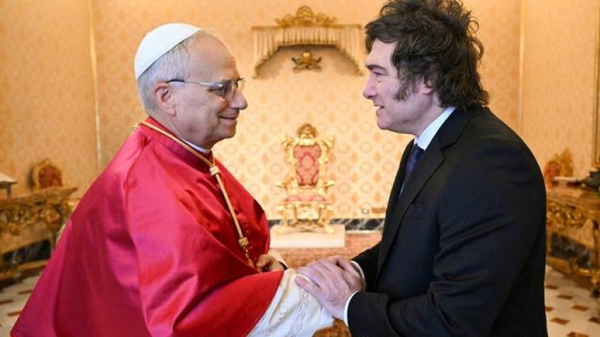 Papa León XIV recibió a Javier Milei en el Vaticano y confirma visita a Argentina