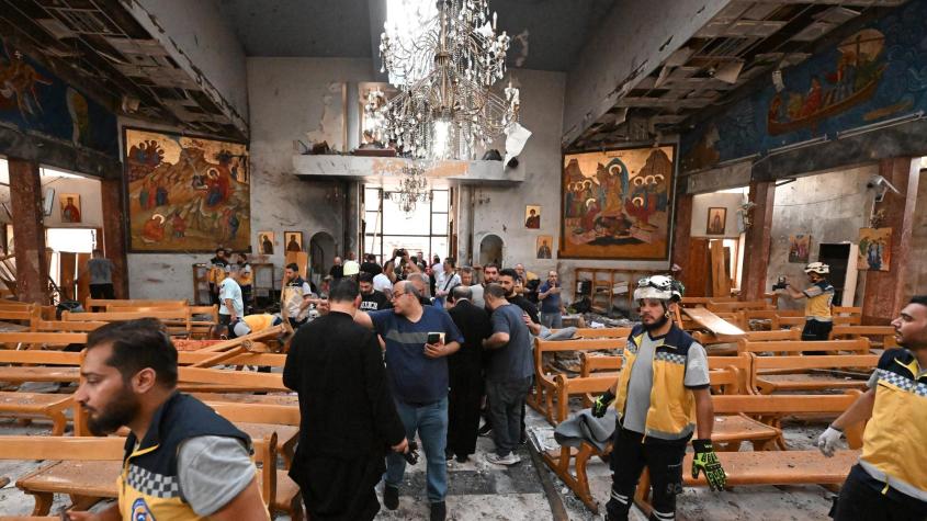 Al menos 20 muertos en atentado contra iglesia en Siria: Fue cometido por miembro del Estado Islámico