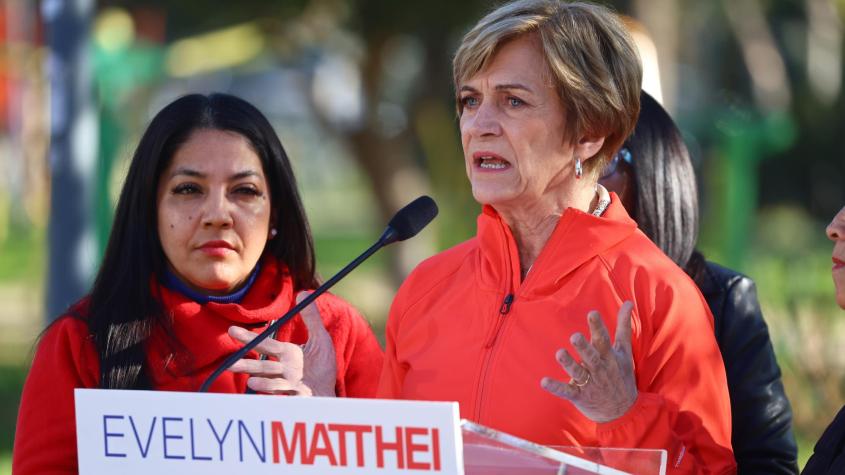 "La campaña se hace de cara a Chile y no con zancadillas": Matthei responde a críticas desde el Partido Republicano "La campaña se hace de cara a Chile y no con zancadillas": Matthei responde a críticas desde el Partido Republicano