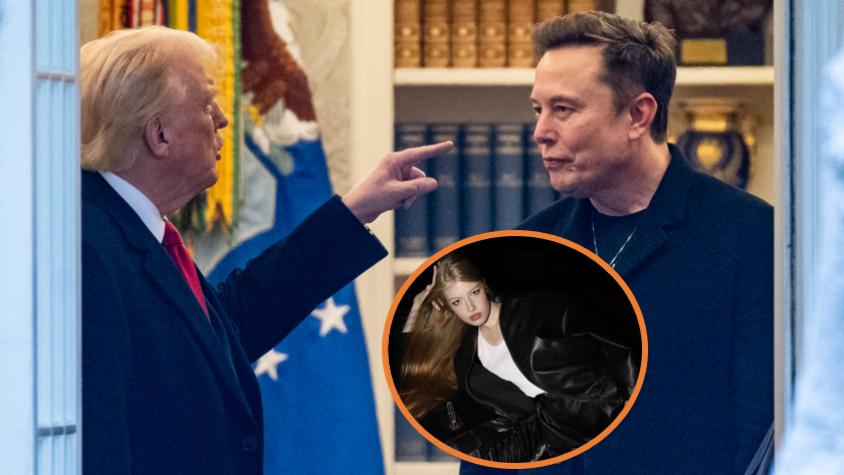 Hija de Elon Musk reacciona a la pelea entre el magnate y Donald Trump 
