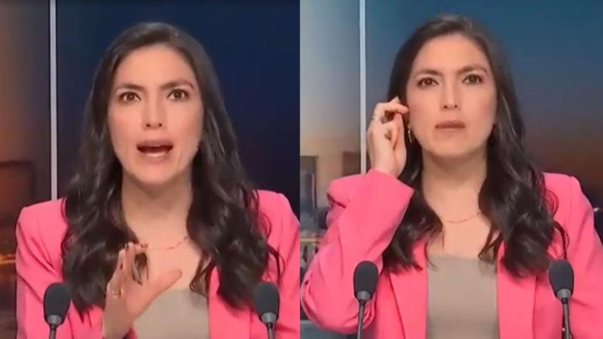 VIDEO: La reacción de periodista que fue interrumpida en vivo por el terremoto en Colombia VIDEO: La reacción de periodista que fue interrumpida en vivo por el terremoto en Colombia
