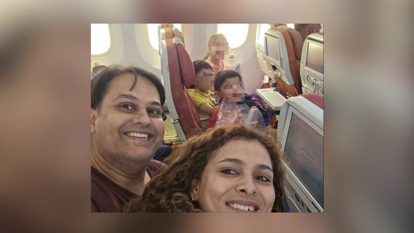 La última foto juntos antes de la tragedia: la historia de la familia india que se iba a vivir a Londres y murió en accidente aéreo La última foto juntos antes de la tragedia: la historia de la familia india que se iba a vivir a Londres y murió en accidente aéreo