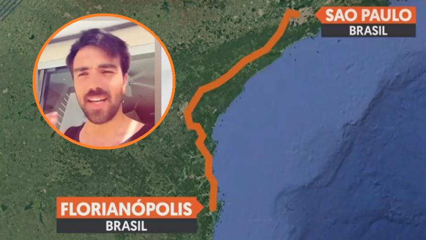 ¿Dónde está Martín de los Santos? Ésta es la ruta que ha hecho el acusado por agresión a conserje