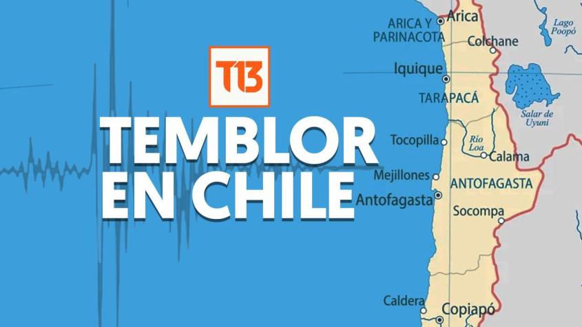 Temblor se registró en la zona norte del país: Revisa la magnitud aquí