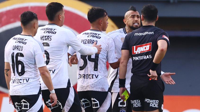 "Malo c....": Revelan lo que le habría dicho Arturo Vidal al árbitro para ser expulsado ante Audax "Malo c....": Revelan lo que le habría dicho Arturo Vidal al árbitro para ser expulsado ante Audax