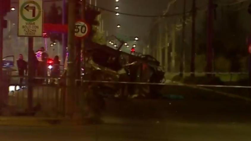 Auto que transportaba a mujer en trabajo de parto atropelló a personas en La Pintana: mujer dio a luz en el lugar