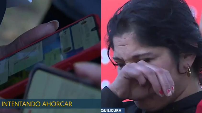 "Me están intentando ahorcar": Madre de mujer muerta al interior de motel en Quilicura expone audios de su hija pidiendo ayuda "Me están intentando ahorcar": Madre de mujer muerta al interior de motel en Quilicura expone audios de su hija pidiendo ayuda