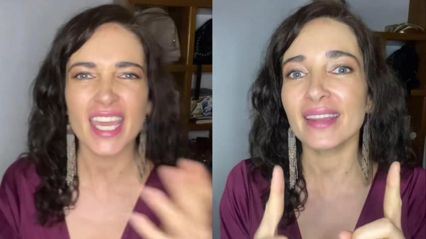 "Eres enfermo de 'cara de palo'": Camila Nash se enfurece en pantalla tras fuerte "ninguneo" de periodista en entrevista