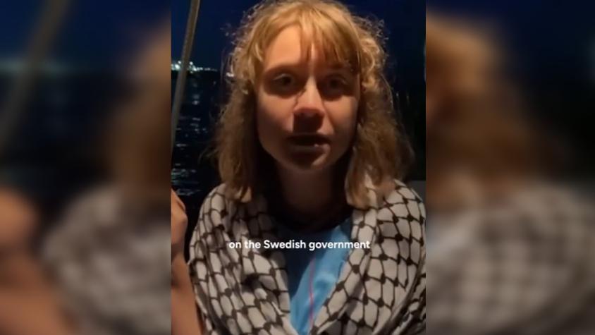 Greta Thunberg denuncia que fue “secuestrada” por el ejército israelí durante misión humanitaria rumbo a Gaza