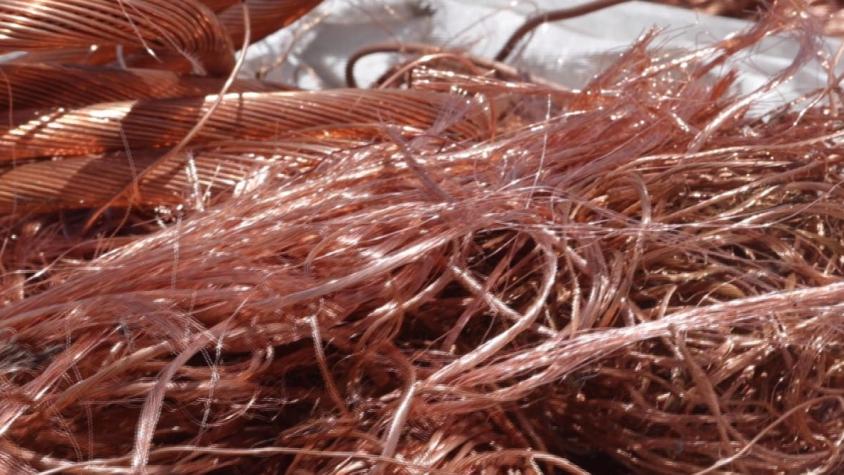 PDI decomisa toneladas de cobre robado en la RM: más de 7.000 kilos sustraidos desde empresa eléctrica
