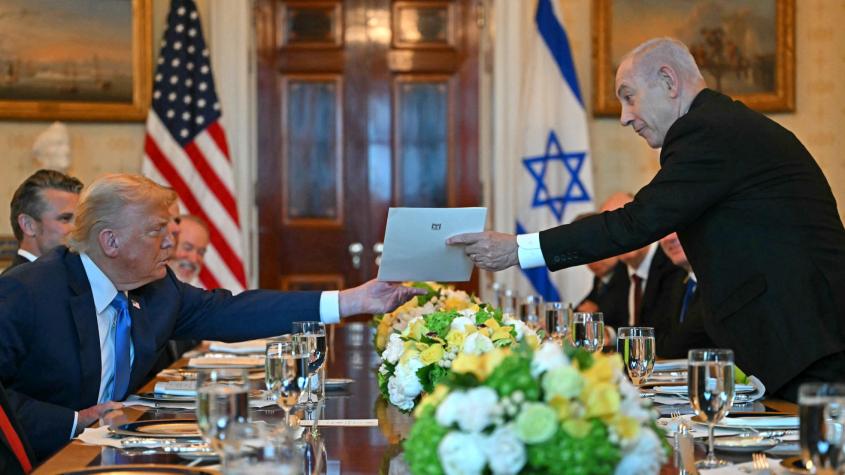 Trump contradice a Netanyahu por hambruna en Gaza