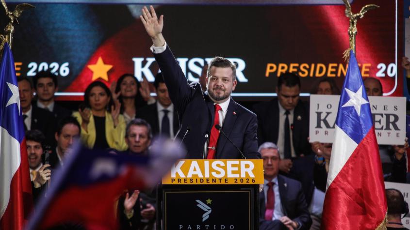 "Jara es Bachelet con esteroides": Los ataques de Johannes Kaiser a la candidata oficialista durante su proclamación "Jara es Bachelet con esteroides": Los ataques de Johannes Kaiser a la candidata oficialista durante su proclamación