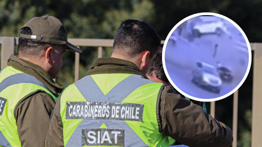 VIDEO | Impactante choque en Antofagasta hace volcar auto por el aire y deja una adulta mayor muerta