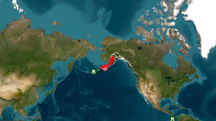 Sismo de magnitud 7,2 sacude Alaska: Emiten alerta de tsunami en costas estadounidenses Sismo de magnitud 7,2 sacude Alaska: Emiten alerta de tsunami en costas estadounidenses