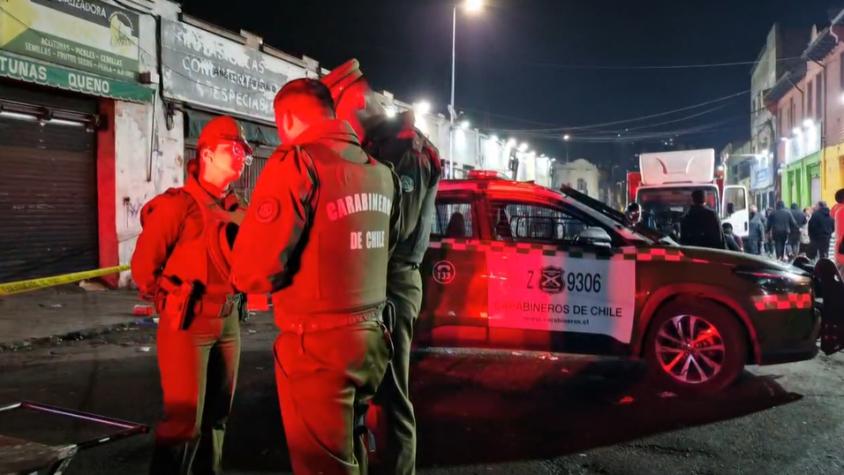 Homicidio en plena vía pública: joven muere baleado cerca de la Vega Central Homicidio en plena vía pública: joven muere baleado cerca de la Vega Central