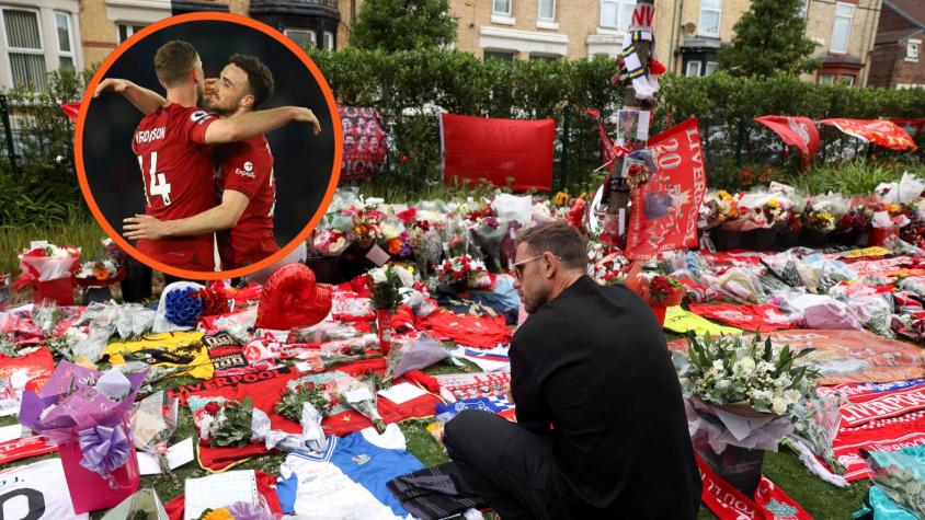 Jordan Henderson rompe en llanto al visitar memorial de hinchas de Liverpool para Diogo Jota Jordan Henderson rompe en llanto al visitar memorial de hinchas de Liverpool para Diogo Jota