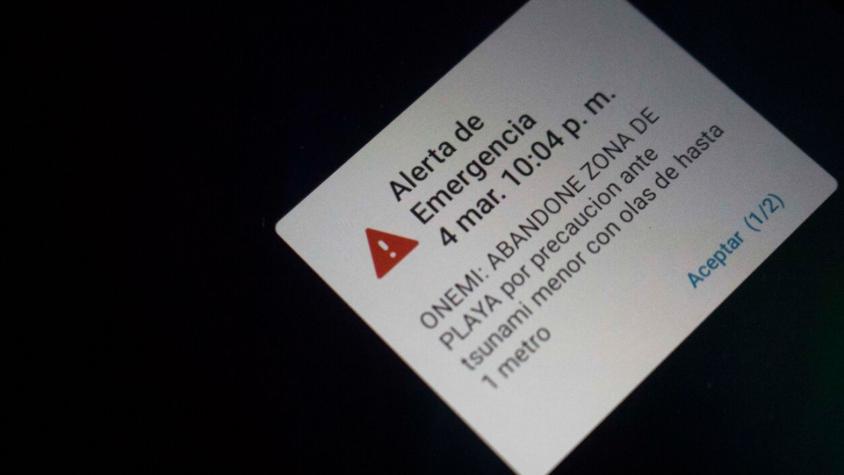 Senapred descarta problemas en envío de alerta SAE por tsunami: “Fue recepcionado en todas las regiones” Senapred descarta problemas en envío de alerta SAE por tsunami: “Fue recepcionado en todas las regiones”