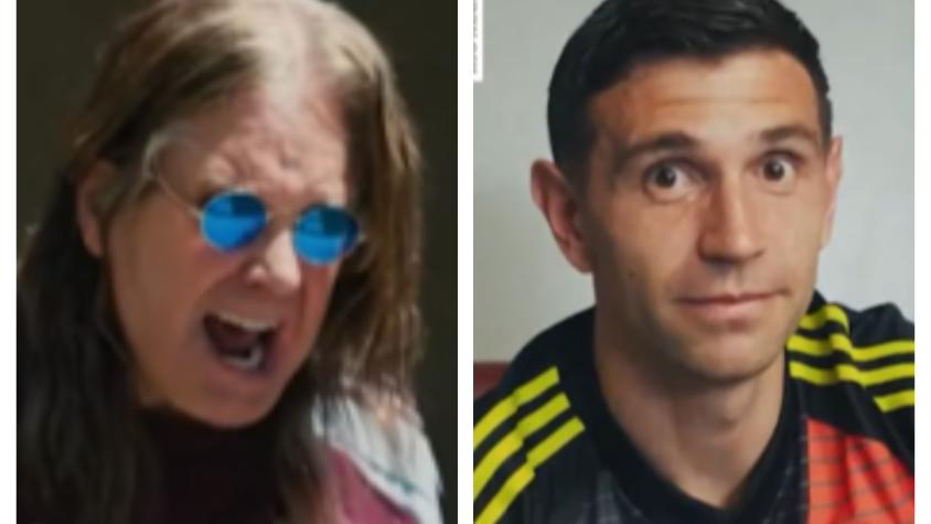 Fanático del Aston Villa y grabó un video con el "Dibu" Martínez: el lado más futbolero de Ozzy Osbourne