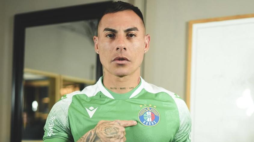 Con mensaje a la U: Esto dijo Eduardo Vargas tras ser presentado en Audax Italiano Con mensaje a la U: Esto dijo Eduardo Vargas tras ser presentado en Audax Italiano