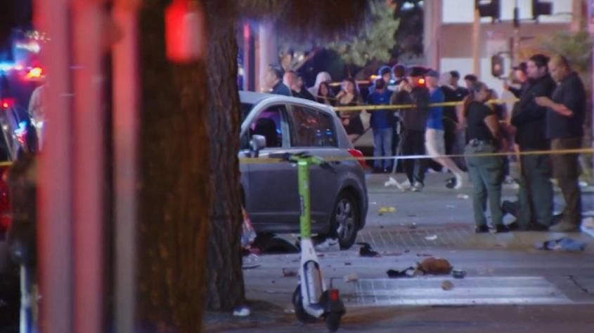 Estados Unidos: Conductor embiste a una multitud en Los Ángeles dejando al menos 20 heridos 