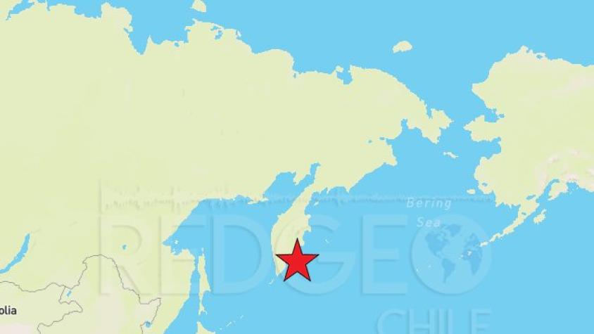 Sismo de 7,5 en Rusia genera alerta de tsunami: SHOA descarta riesgos para Chile 