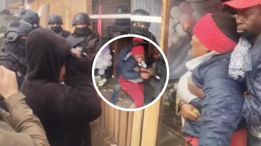 Indignación por intento de desalojo a madre haitiana en medio del velorio de su hija de 2 años en Rengo Indignación por intento de desalojo a madre haitiana en medio del velorio de su hija de 2 años en Rengo