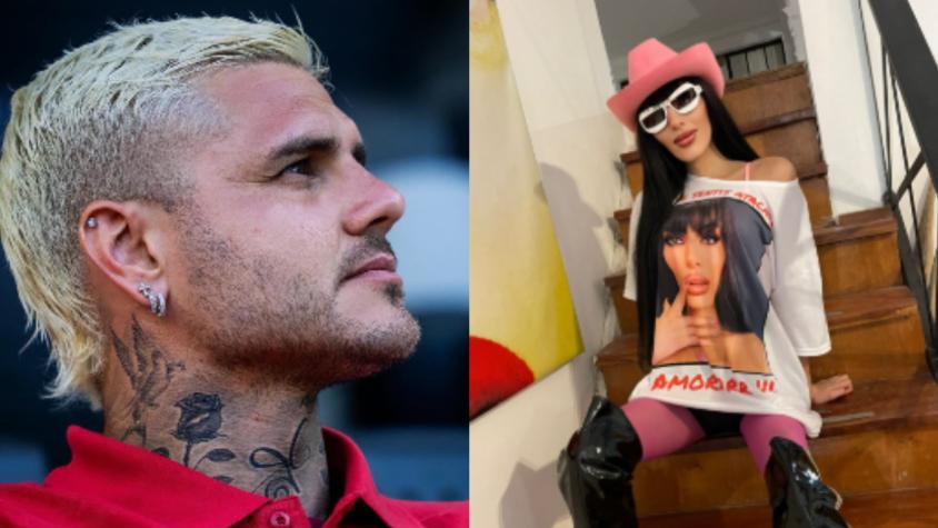 "¿Sos curioso?": Modelo trans revela supuestos chats con Mauro Icardi y desata revuelo 