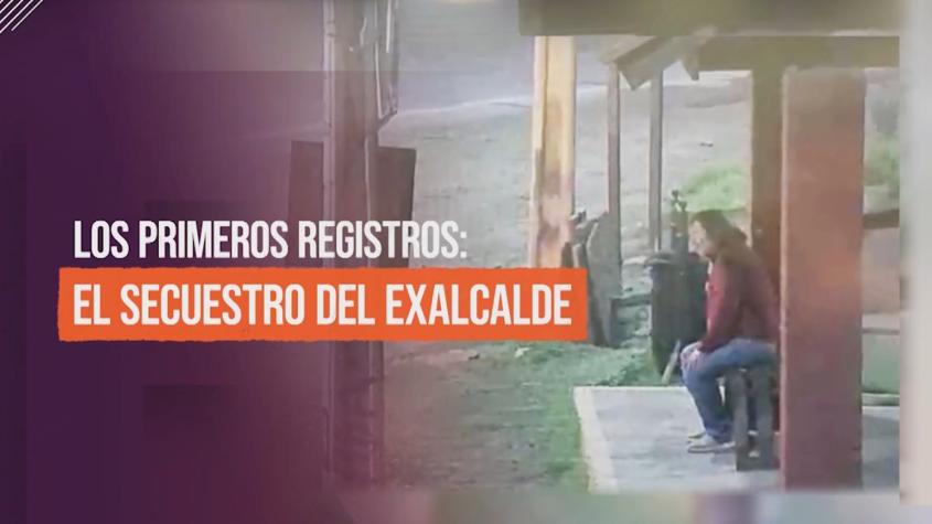 Reportajes T13: Primeros registros del auto del exalcalde de Macul momentos antes de ser secuestrado