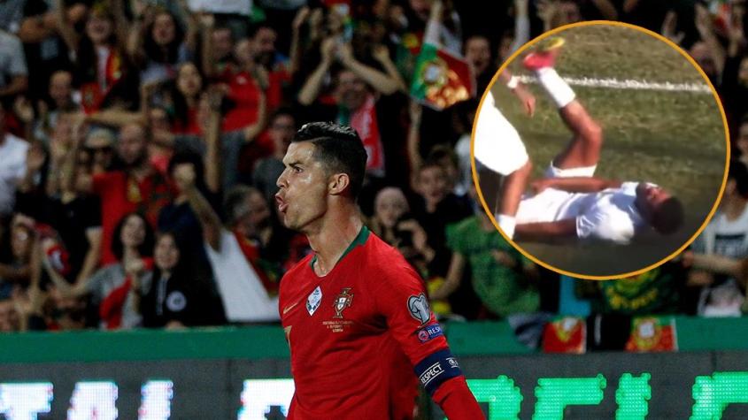 VIDEO | Celebró como Cristiano Ronaldo y sufrió impactante lesión en Brasil VIDEO | Celebró como Cristiano Ronaldo y sufrió impactante lesión en Brasil