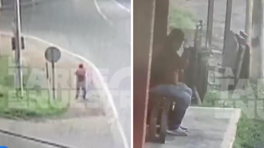 Desorientado, con frío y pidiendo ayuda: video muestra el momento exacto en que liberan al exalcalde de Macul Desorientado, con frío y pidiendo ayuda: video muestra el momento exacto en que liberan al exalcalde de Macul