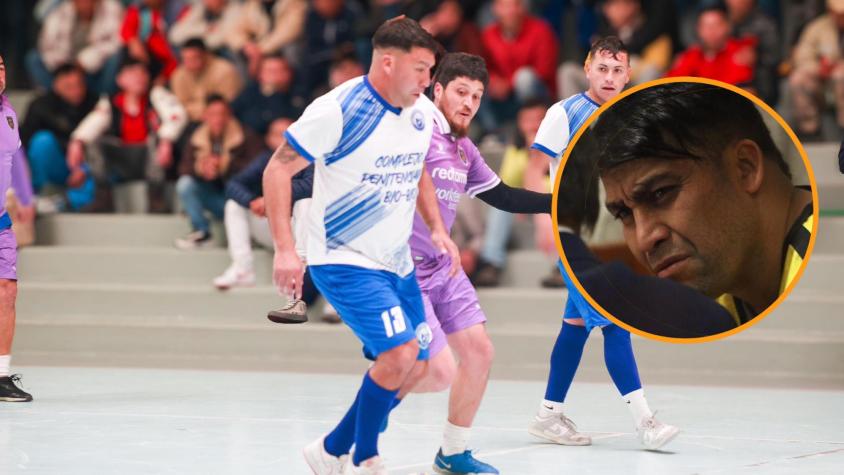 FOTOS | Luis Núñez reaparece jugando fútbol en la cárcel: cumple condena por homicidio simple