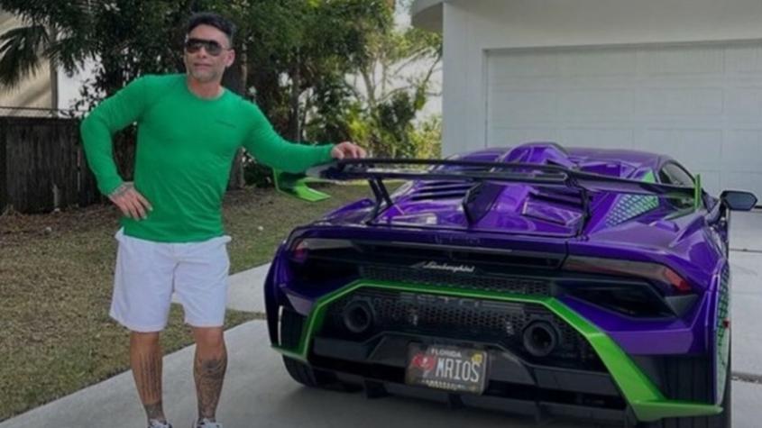 Marcelo Ríos presume otro de sus lujos: ¿Cuánto cuesta el Lamborghini que publicó en redes sociales?