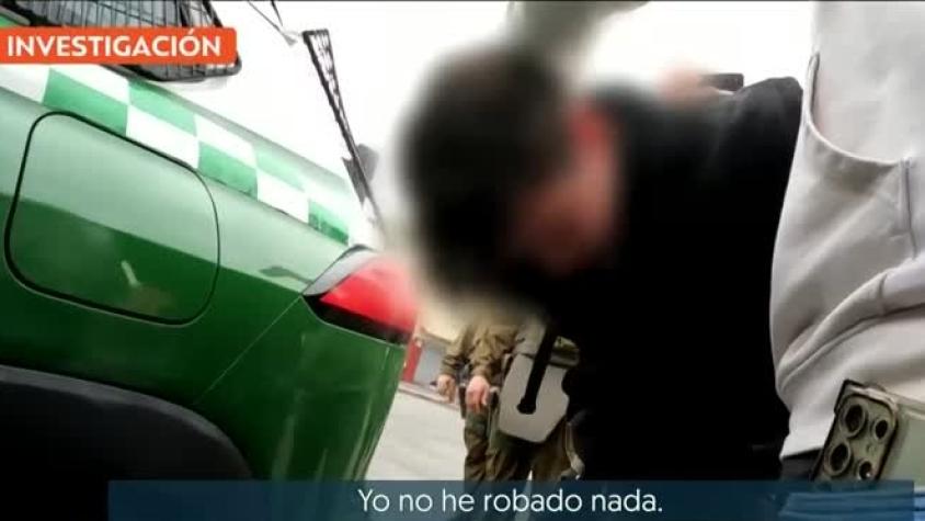 “Tengo tu cara”: La amenaza de ladrones de celulares a equipo de Reportajes T13