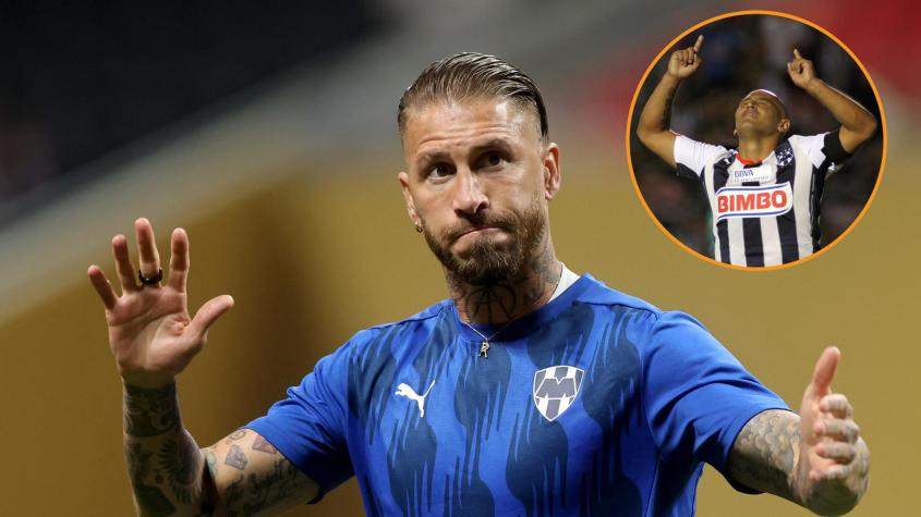 VIDEO | Lo reconoció: Sergio Ramos vive cómico "reencuentro" con Chupete Suazo en Monterrey