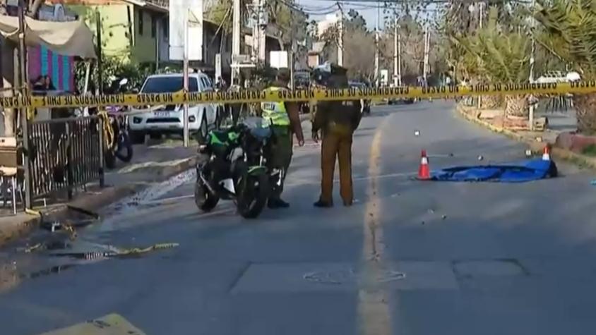 Adulta mayor muere tras ser atropellada por motociclista en Quinta Normal Adulta mayor muere tras ser atropellada por motociclista en Quinta Normal