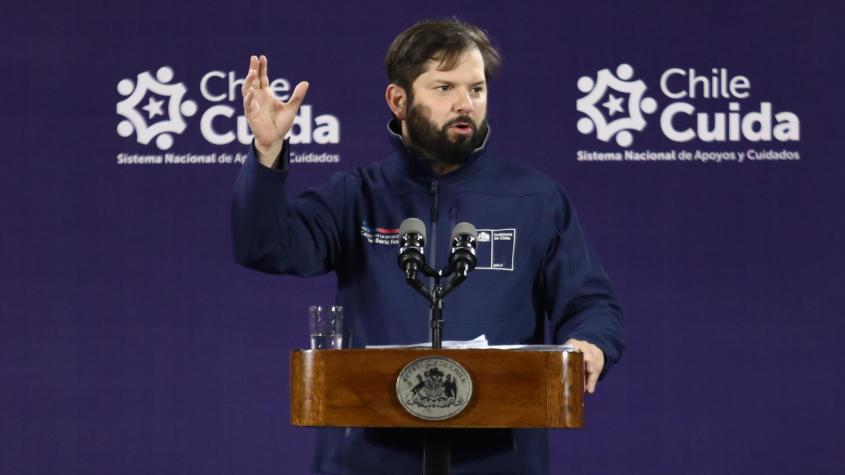 Boric llama a parlamentarios a aprobar fin al CAE: "Voten con una mano en el corazón"