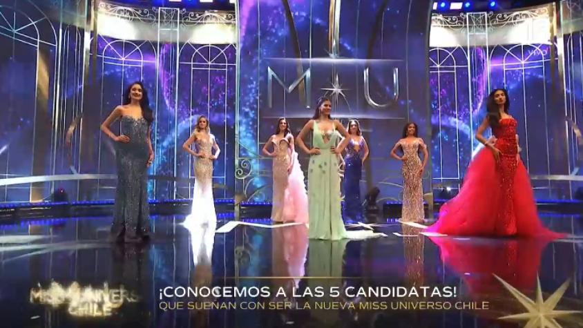 Estas son las 5 candidatas que avanzaron en la final de Miss Universo Chile 2025