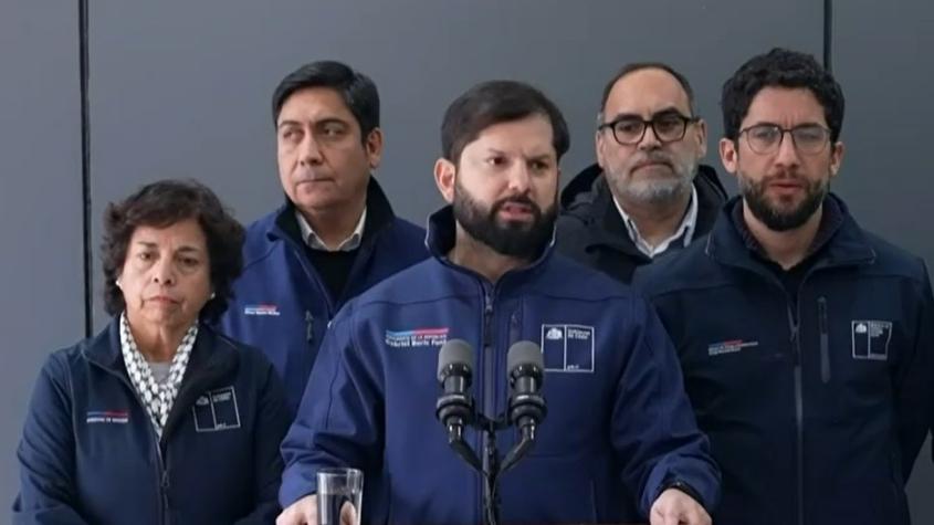 Boric y derrumbe en El Teniente: "Tiene que haber justicia y claridad, pero nuestras energías están en el rescate" Boric y derrumbe en El Teniente: "Tiene que haber justicia y claridad, pero nuestras energías están en el rescate"