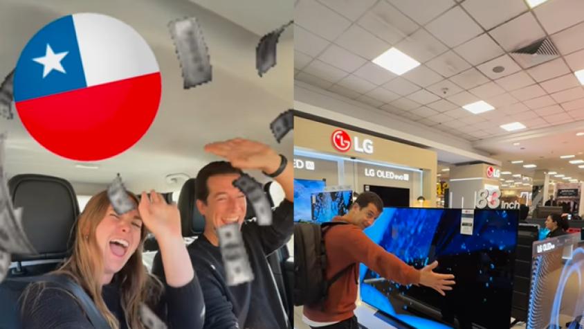 "Chile más barato que nunca": Influencers argentinos revelan diferencia de precios en electrodomésticos "Chile más barato que nunca": Influencers argentinos revelan diferencia de precios en electrodomésticos