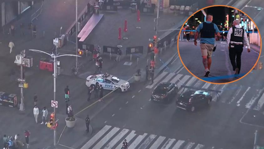Un adolescente abre fuego y hiere a tres personas en Times Square, Nueva York