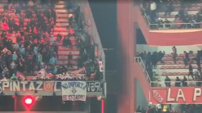 Hincha de la U fue dado de alta en Argentina, llega a Chile y le diagnostican delicada fractura de cráneo