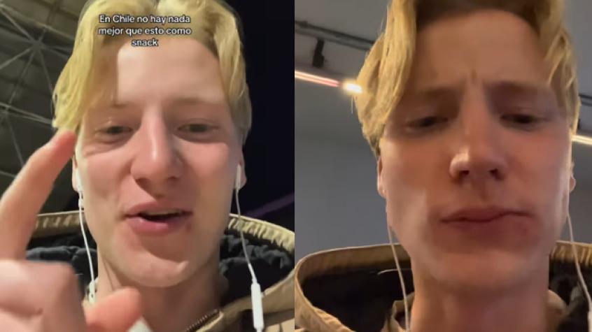 Tiktoker finlandés se rinde ante un clásico chileno durante el invierno: "Es algo que no tienes en Europa”